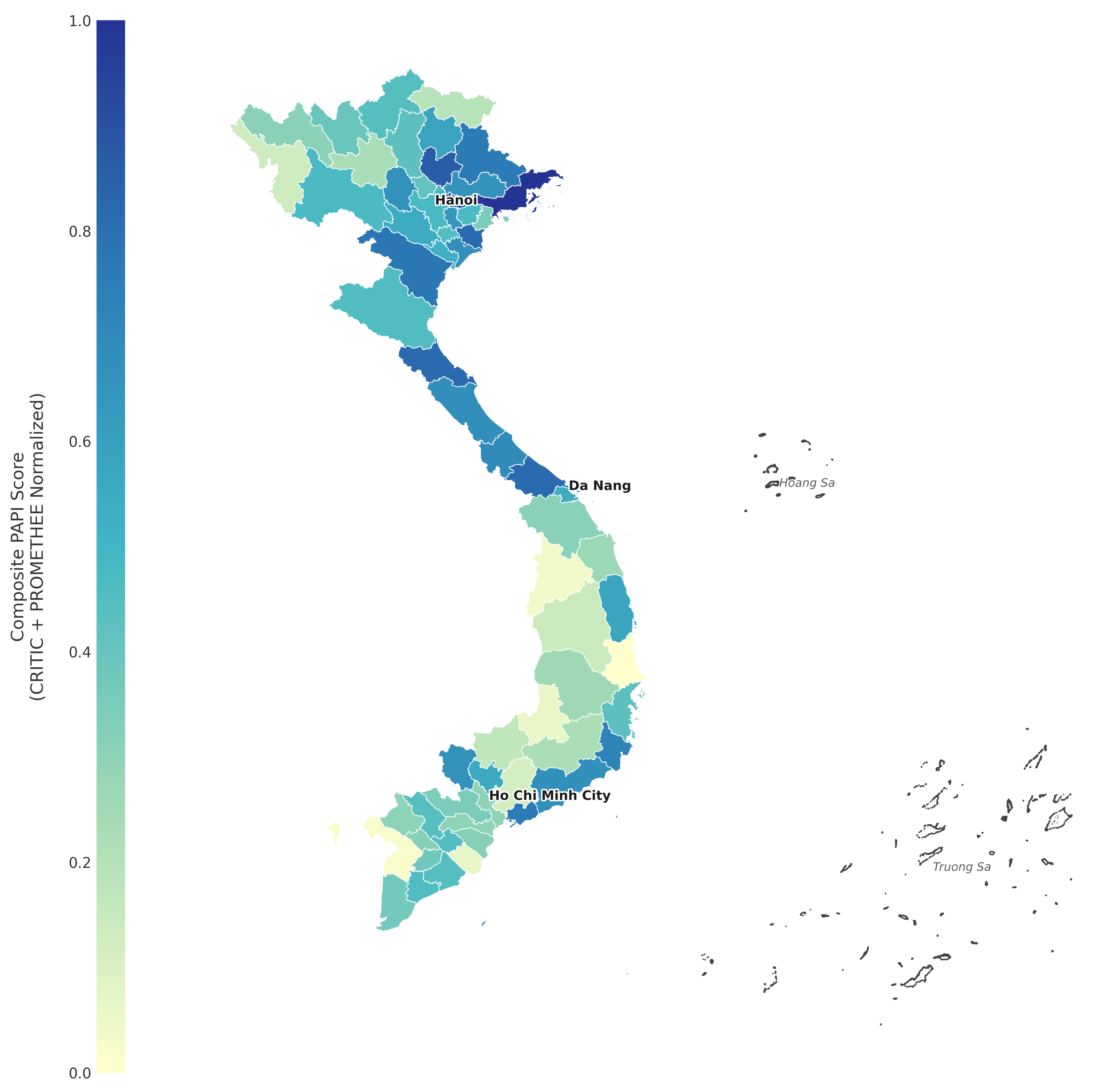 2025 Provincial Governance Forecast Choropleth Map